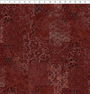 Carpet Bag Romance Brocade - Red