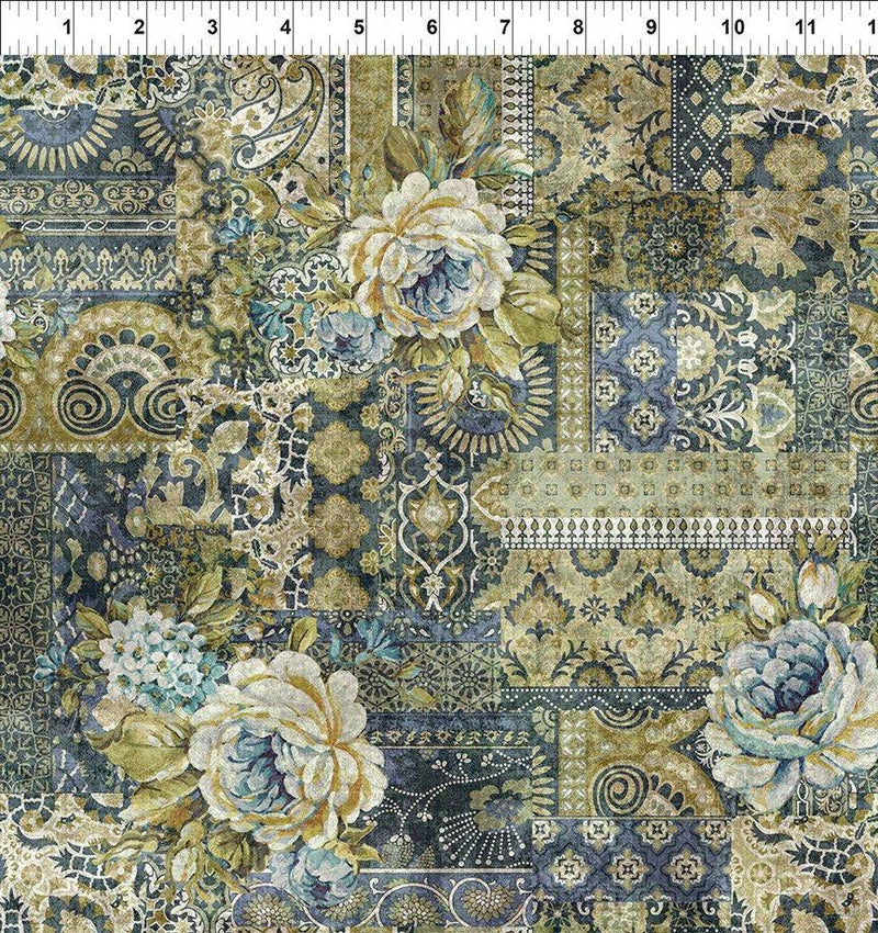 Carpet Bag Romance Carpet - Blue