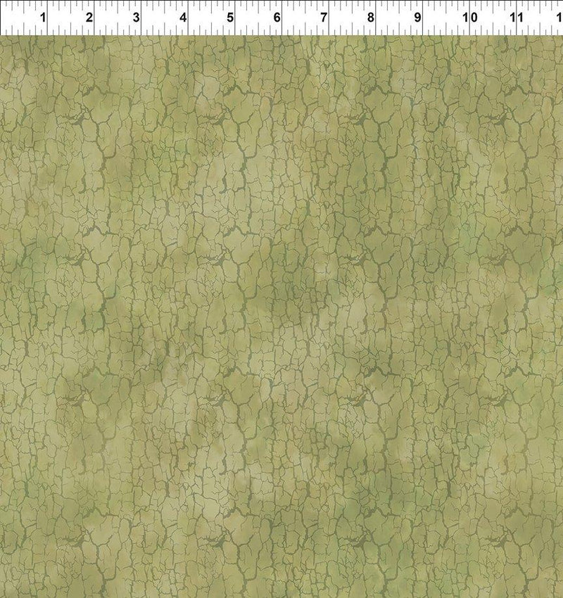 Carpet Bag Romance Crackle - Light Green