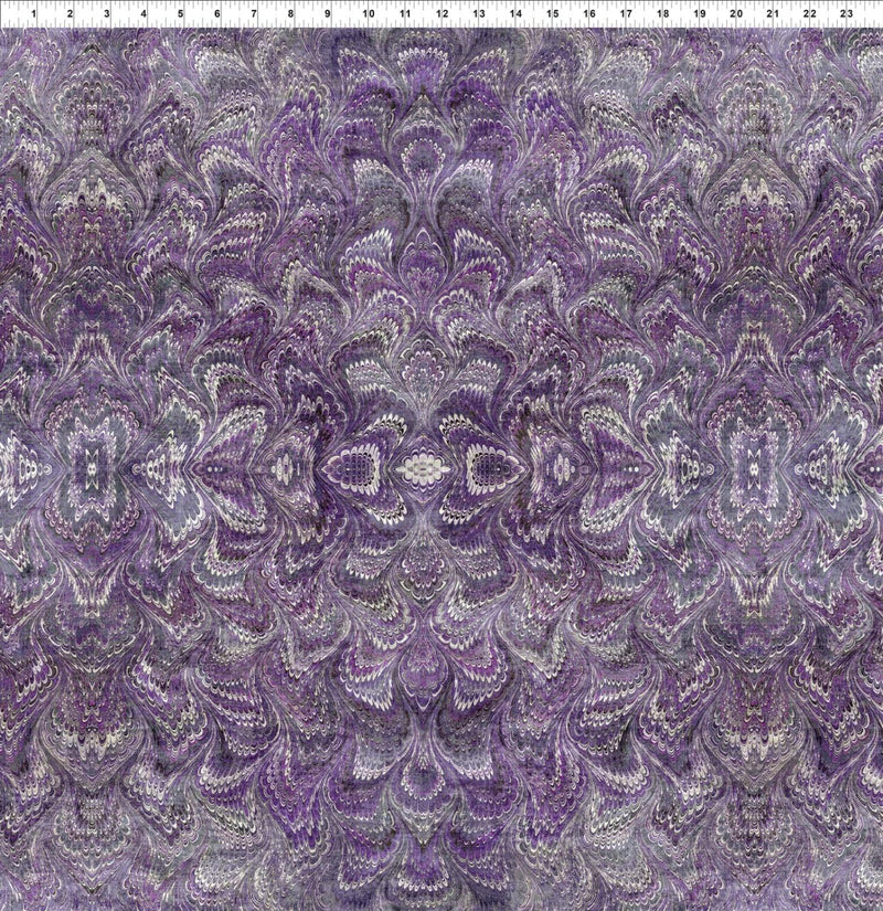 Carpet Bag Romance Marble - Purple