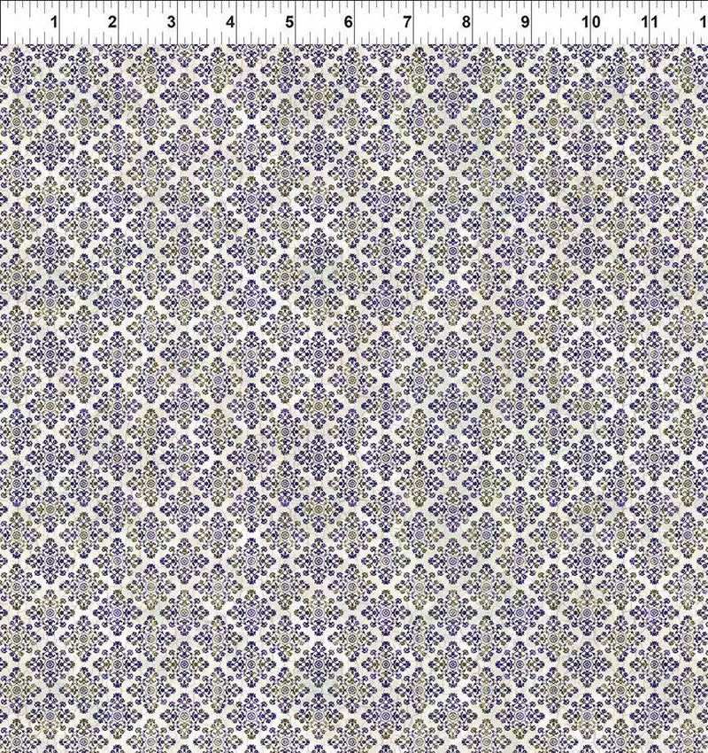 Carpet Bag Romance Medallion - Purple