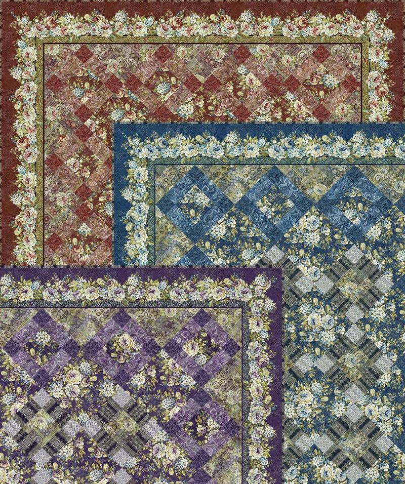 Carpet Bag Romance Quilt Pattern