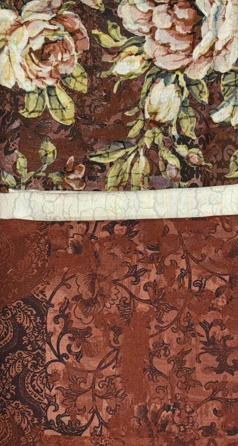 Carpet Bag Romance Red Pillowcase Kit