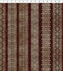 Carpet Bag Romance Stripe - Red