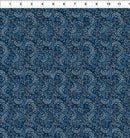 Carpet Bag Romance Tonal - Blue