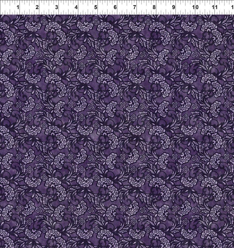 Carpet Bag Romance Tonal - Purple