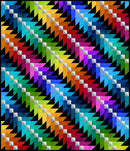 Cascading Colors Quilt Kit