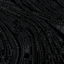 Cat Artistry Circled Swirl - Black