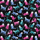Cat's Meow Small Toss - Black/Multi