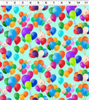 Celebrate! Balloons - Aqua