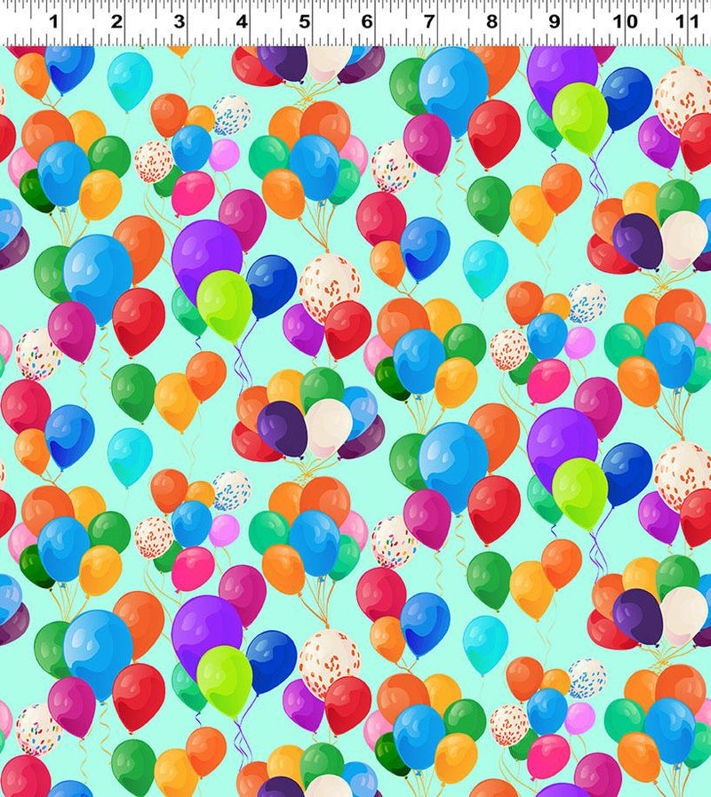 Celebrate! Balloons - Aqua