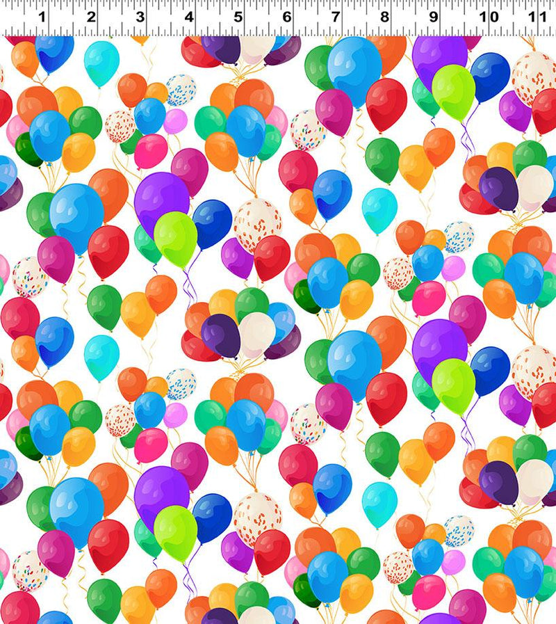 Celebrate! Balloons - White