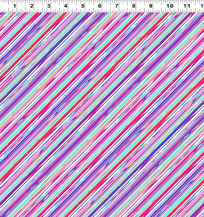 Celebrate! Diagonal Stripe - Purple