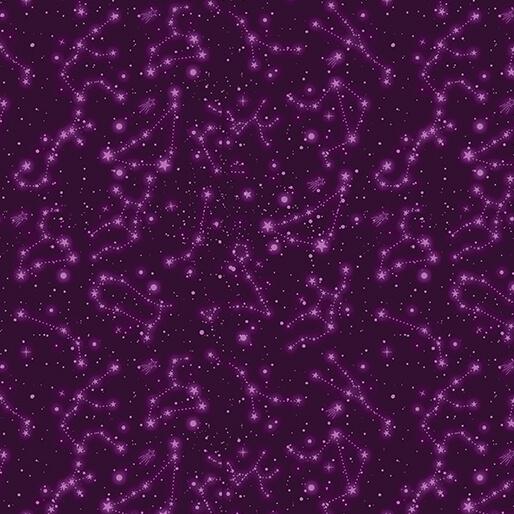 Celestial Skies It's In the Stars - Plum