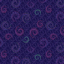 Celestial Skies Spiral Shower - Plum