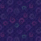 Celestial Skies Spiral Shower - Plum