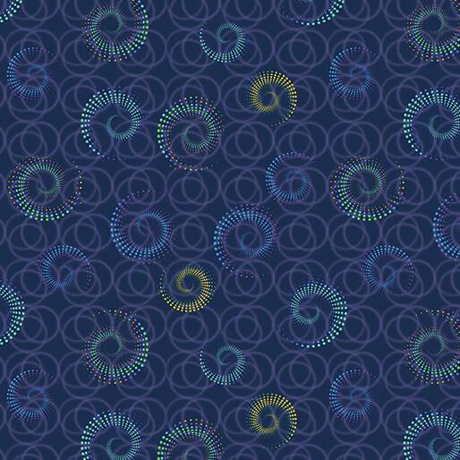 Celestial Skies Spiral Shower - Twilight