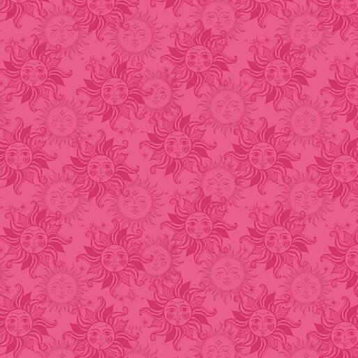 Celestial Skies Sun Tonal - Coral