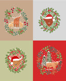 Celtic Christmas 36" Fat Quarter Panel - Multi