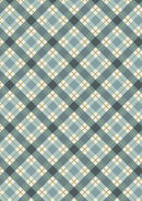 Celtic Christmas Check - Winter Blue