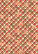 Celtic Christmas Highlands & Holly - Festive Gingham