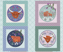 Celtic Summer 36" Block Panel - Sage