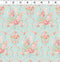 Charlotte Damask - Turquoise
