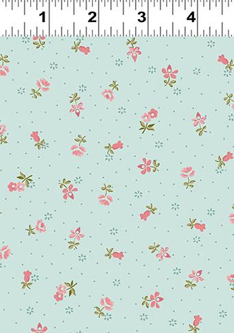 Charlotte Ditsy Floral - Turquoise