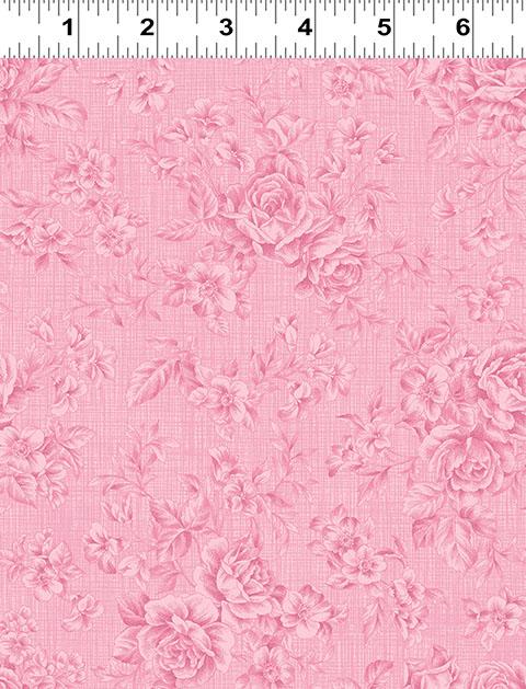 Charlotte Tonal Roses - Dark Pink
