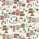 Christmas Miniatures II - Christmas Village on Cream