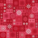 Christmas Night Patchwork - Red