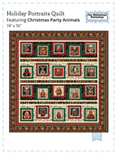 Christmas Party Animals Pattern