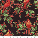 Christmas Wish Cardinal - Black/Gold