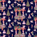 Christmas Woodland Ballet - Navy
