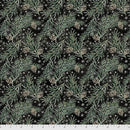 Christmastime Pine Boughs-Black PWTH169.Black