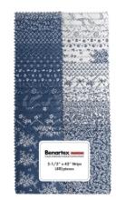 Classic Keepsakes in Blue 2.5" Strips - 40 pieces