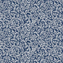 Classic Keepsakes in Blue Mini Ferns - Navy Blue