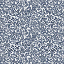 Classic Keepsakes in Blue Mini Ferns - White/Navy