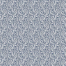 Classic Keepsakes in Blue Paisley Floral - White/Navy