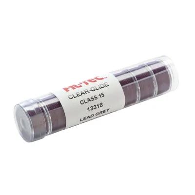 Clear-Glide Pre-Wound 15/A Bobbins - 8 ct -  Lead Gray