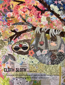 Cloth Sloth Collage Pattern by Laura Heine