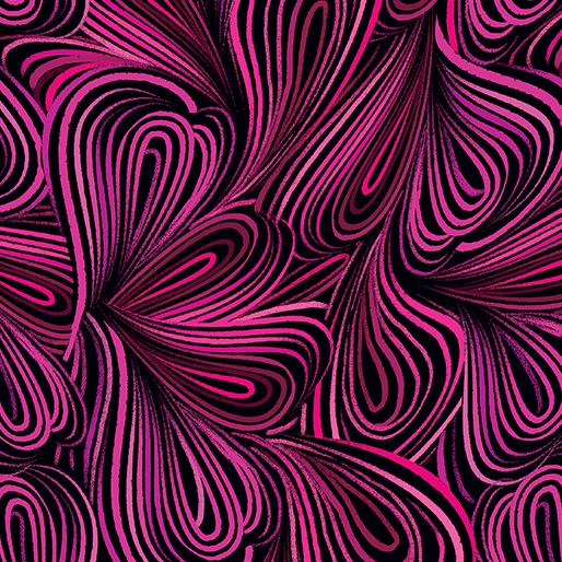 Color-Flow 108" - Berry/Black