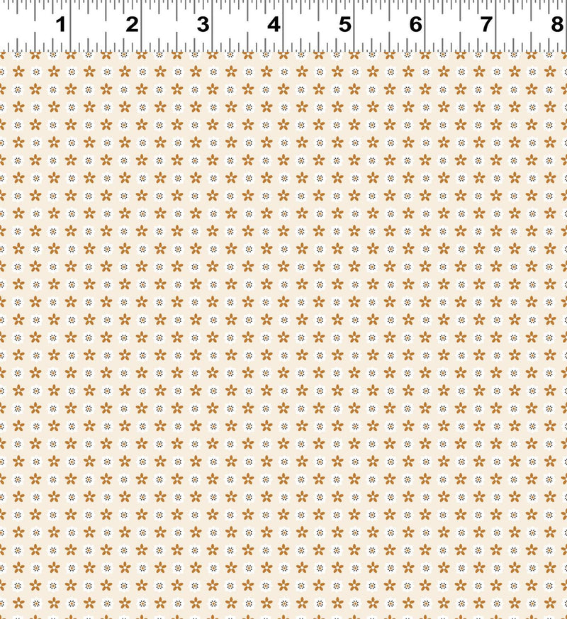 Coneflower Corral Bandana - Light Khaki