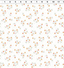 Coneflower Corral Ditsy Floral - White