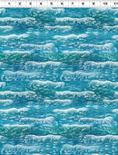 Cottage Dreams Waves - Teal