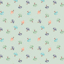 Cozy Forest Comfort Flannnel Forest Mushrooms - Sage