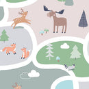 Cozy Forest Comfort Flannnel Scenic - Multi