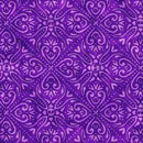 Creepin' It Real Scroll Medallion - Purple