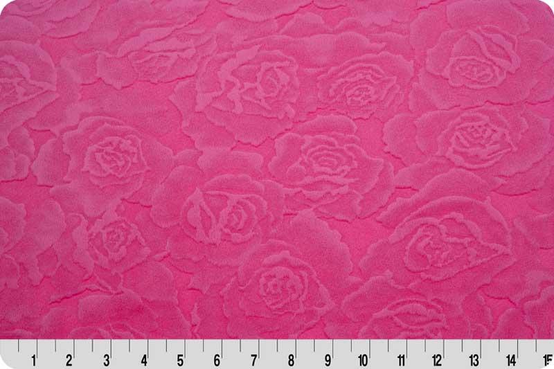 Cuddle 90" Solid Rose Burnout - Fuchsia