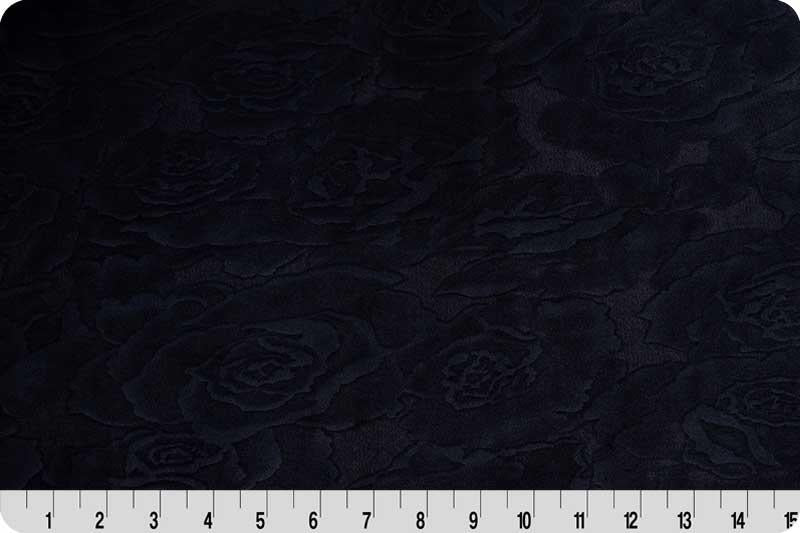 Cuddle 90" Solid Rose Burnout - Navy